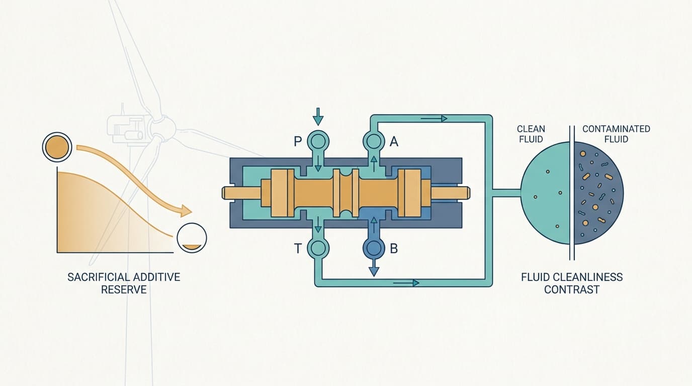 Tilstandskontrol af hydraulikolie: additivforbrug og partikeltælling først